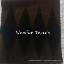 Super Soft Printed Fake Fur for Garment